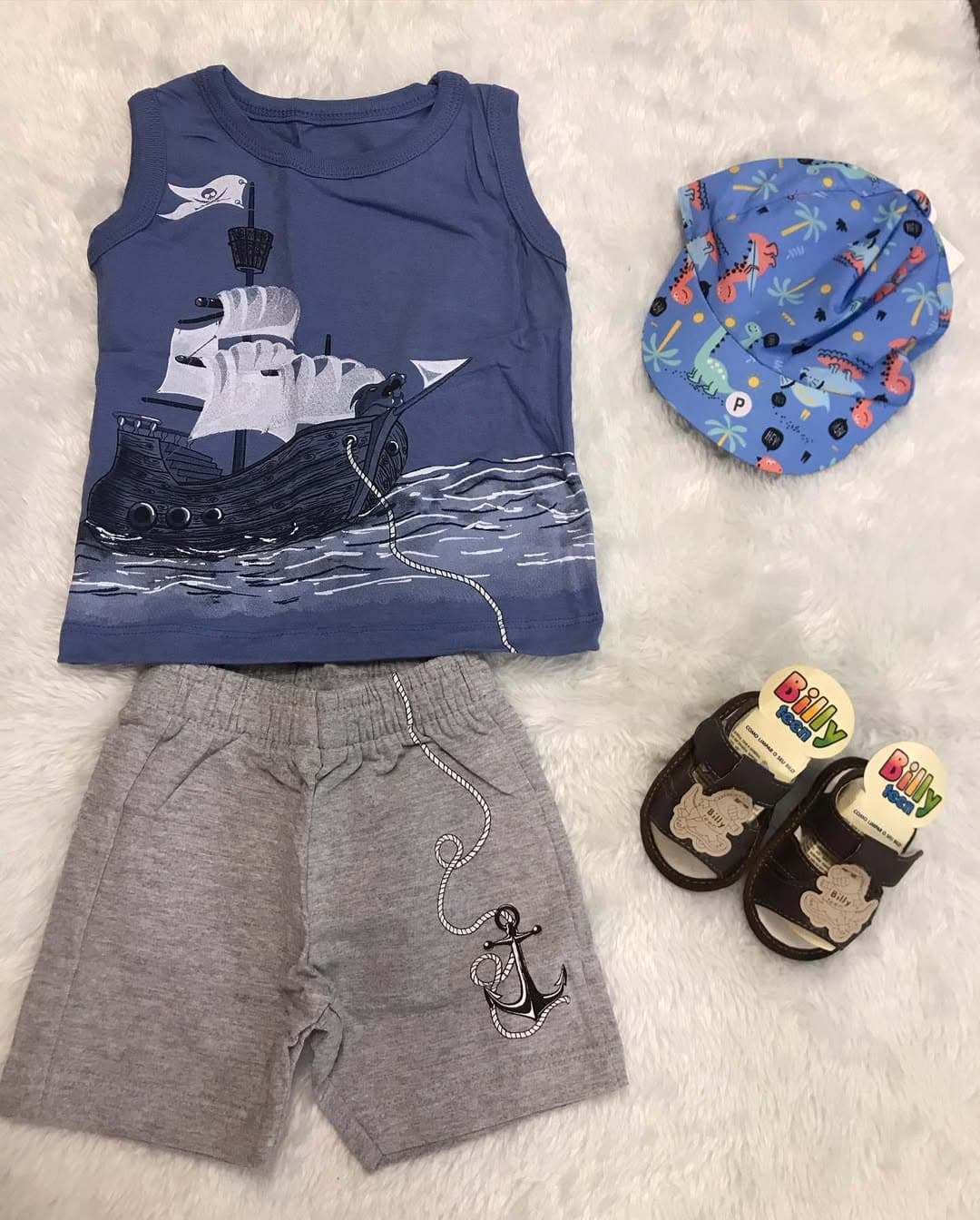 Conjunto Menino Azul